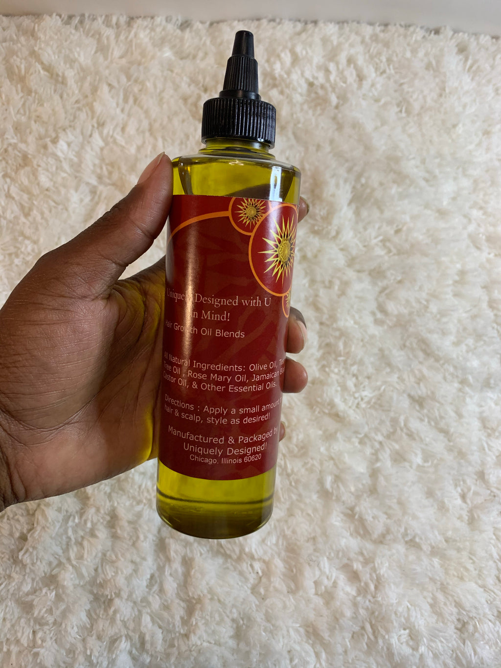 All Natural Hair Oil (Large)