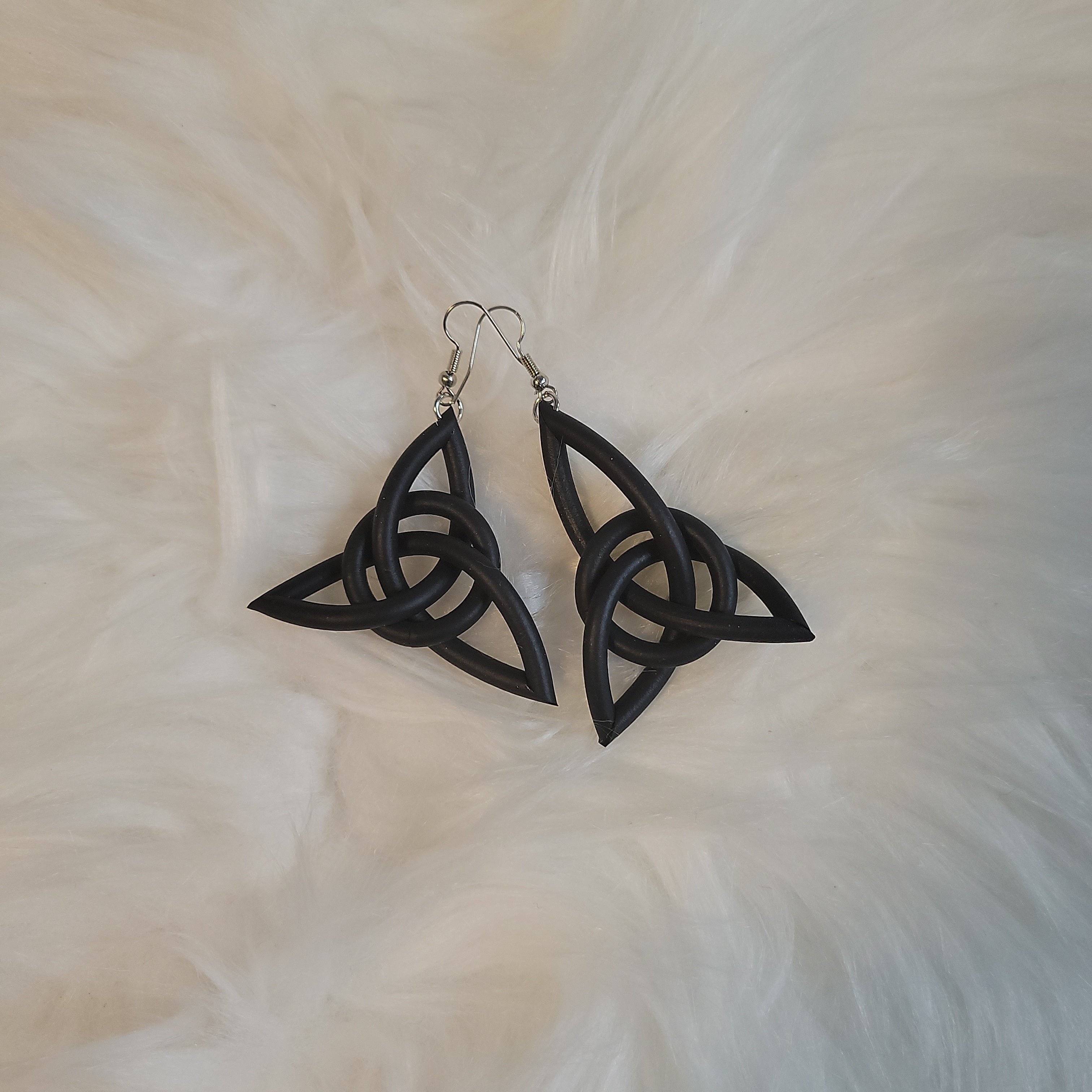 Unique Black Earrings