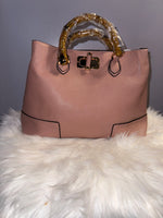 Pink Catch all Handbag